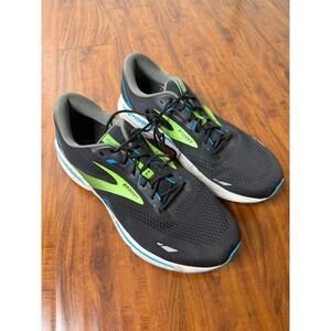 Brooks Adrenaline GTS 23 Mens 13 Wide Shoes Black Running Sneaker 1103912E006